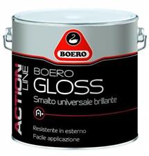 Smalto brillante Boero Gloss, grigio ferro, 0,5 lt.