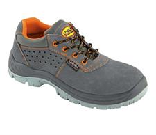 Scarpa scamosciata S1P Logica, col. grigio, n°41