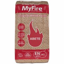 Pellet Original White MyFire, 15 kg.