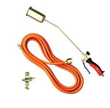 Cannello a leva, lunghezza 60 cm, bruciatore 60 mm, tubo 10 mt.