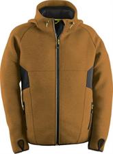 Felpa Kapriol Tech Hoodie, col. ocra, taglia XL