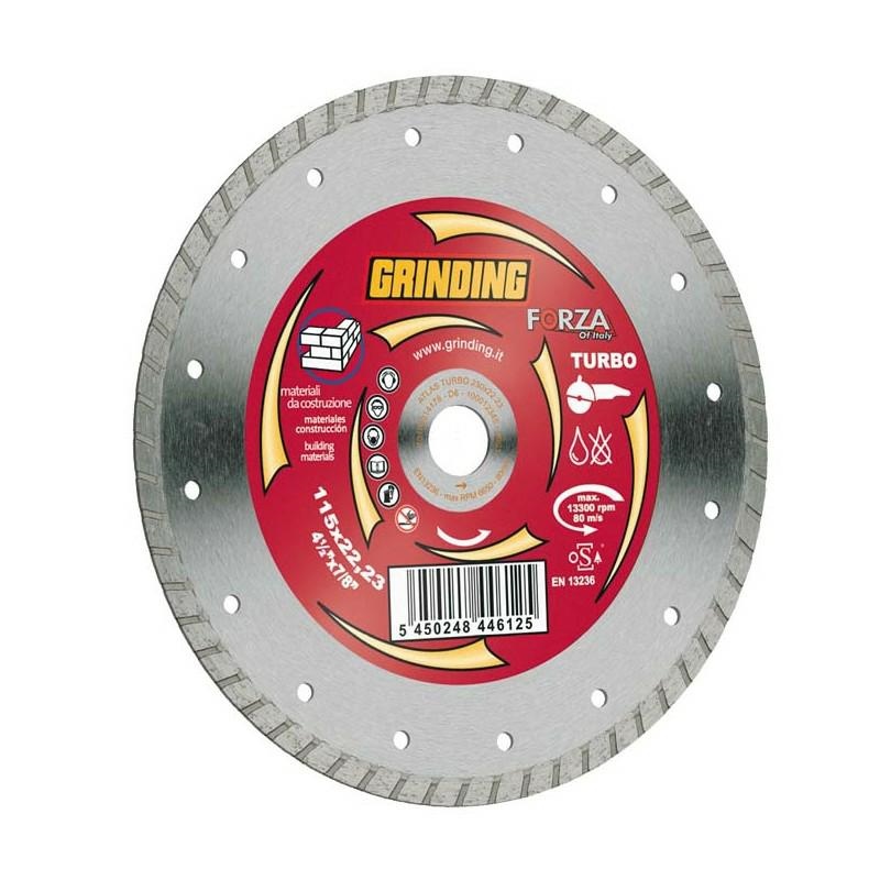 Disco diamantato Grinding Forza Turbo, diam. 230 mm.