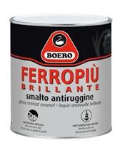 Smalto antiruggine Ferropiù Boero, grigio antico, 750 ml.