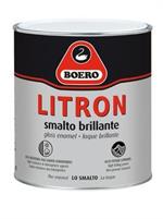 Smalto brillante Litron Boero, marrone, 750 ml.